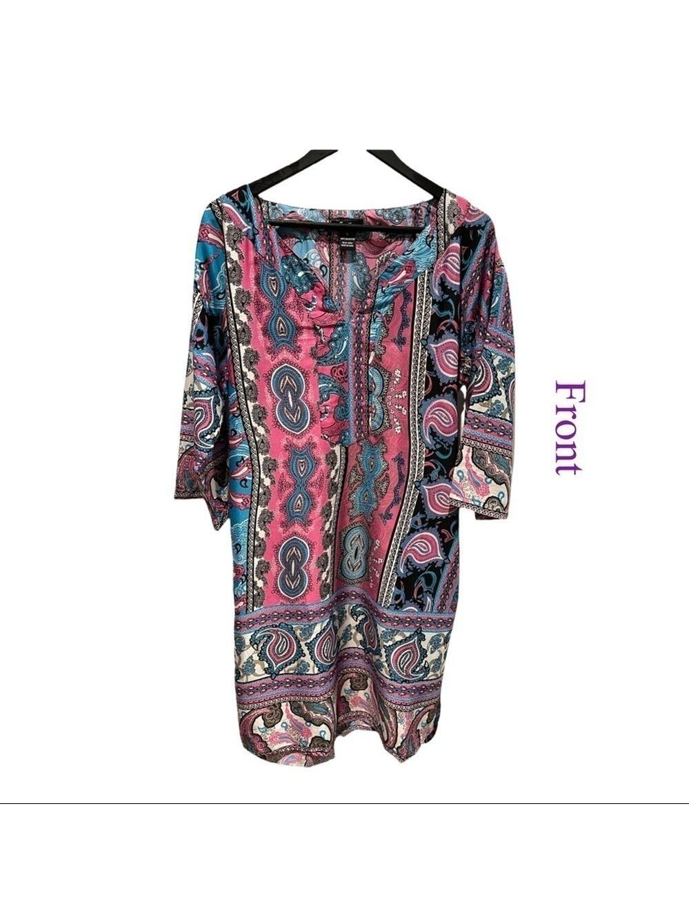 Beautiful 3/4 Sleeve Dress with tie belt
